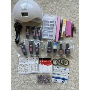 PolyGel Nail Kit Set With LED Lamp
